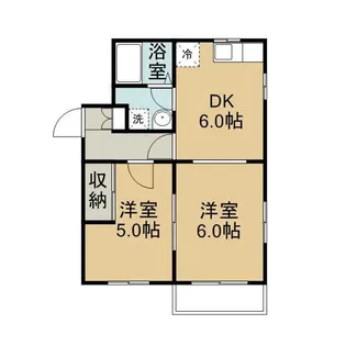 アイリスバレー【102号室】の間取り