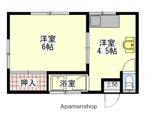 アレーズN【1階】の間取り