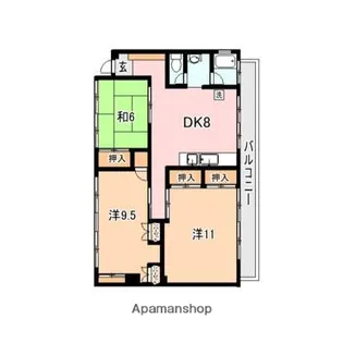 さえきビル【2階】の間取り