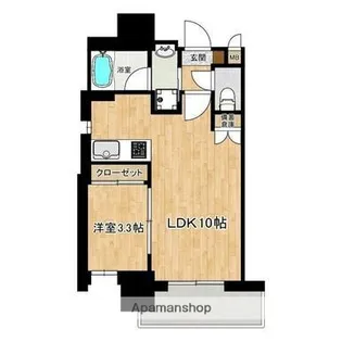 ロータス武之橋【2階】の間取り
