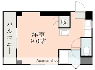 郡元ハイツ【2階】の間取り