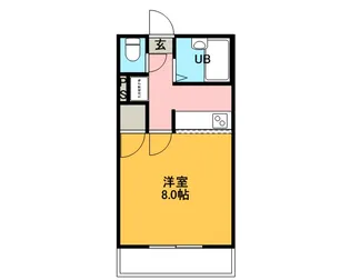 リヴェール荒田【103号室】の間取り