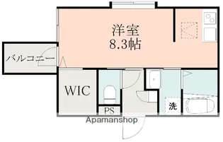キャッスルM【1階】の間取り