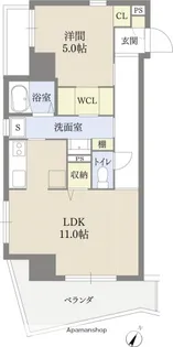 FBLOOM【4階】の間取り