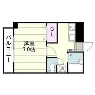 WAITBIRD【0402号室】の間取り