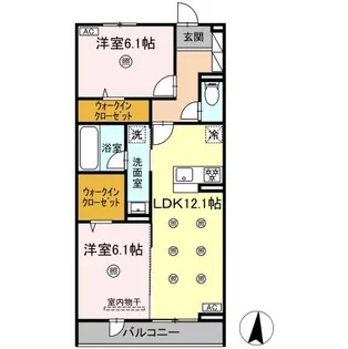 M&S RESIDENCE LIEN【3階】の間取り