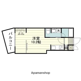 SE PLUS南林寺【502号室】の間取り