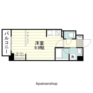 SE PLUS南林寺【506号室】の間取り