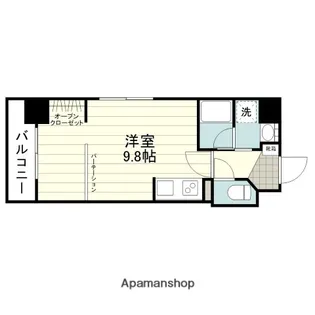 SE PLUS南林寺【607号室】の間取り