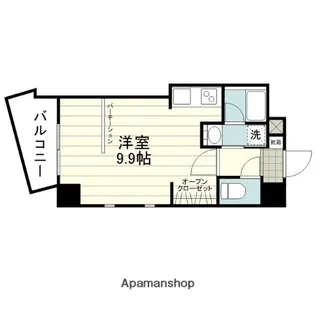 SE PLUS南林寺【301号室】の間取り