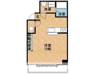 オアシスJ【3階】の間取り