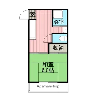 下荒田Nビル【203号室】の間取り