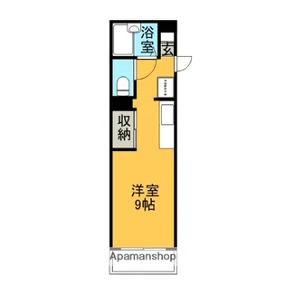 パークビル【605号室】の間取り