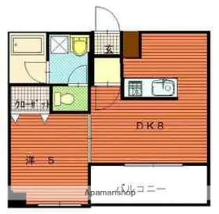 サンスマイル【6階】の間取り