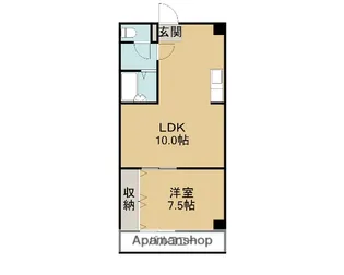 藤田ビル【5階】の間取り