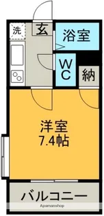 第11富山ビル【5階】の間取り