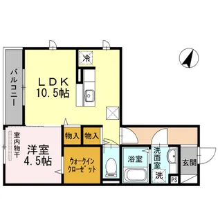 SUNNY’S【3階】の間取り