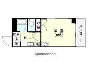 メゾン きうら【2階】の間取り