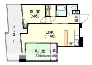 NCサンプラザビルⅡ【4階】の間取り