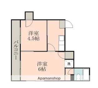 OZ−6ビル【3階】の間取り