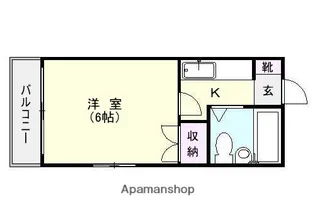 ON1【4階】の間取り