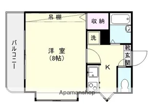 KOU TAI SHIN BUIL【2階】の間取り