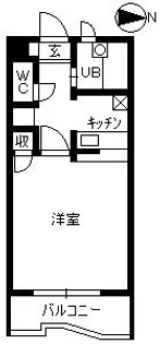 パラッツオS【1階】の間取り