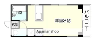 オークビラ上之園【602号室】の間取り