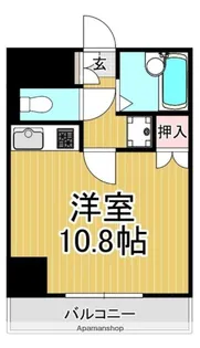 プレジデント荒田八幡【4階】の間取り