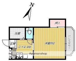 居川ビル【2階】の間取り