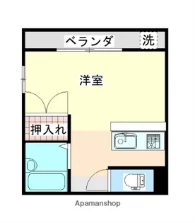 パークタウン下荒田【2階】の間取り