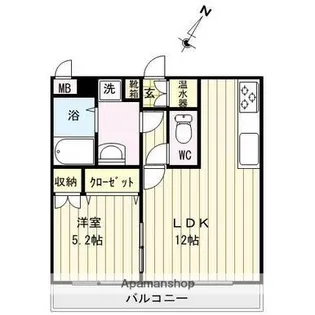 三和中央ビル【2階】の間取り