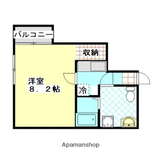 TASYARD Ⅳ【101号室】の間取り