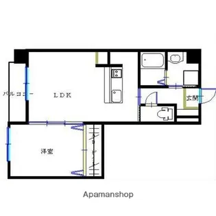 キャトルフィーユ【105号室】の間取り