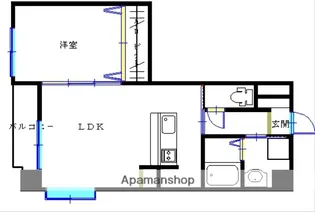 キャトルフィーユ【101号室】の間取り