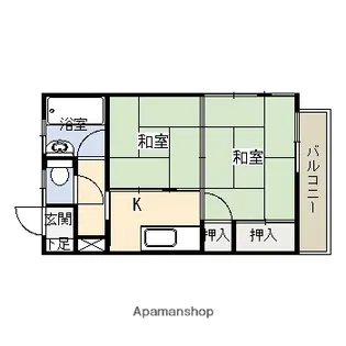 東谷山Nビル【301号室】の間取り