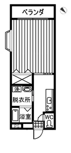 レジデンス福永Ⅱ【3階】の間取り