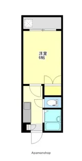 YARD HOUSE17【303号室】の間取り