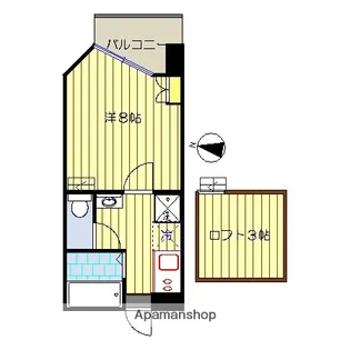 丸善高麗ハイツ【4階】の間取り