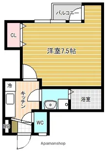 ルフォンT武【202号室】の間取り
