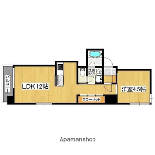 インサイドガーデン【5階】の間取り
