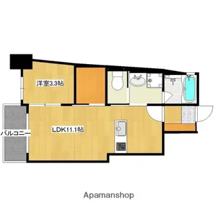 インサイドガーデン【3階】の間取り