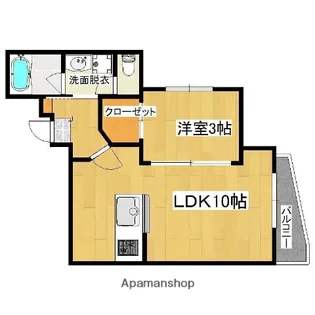 ソフィア鴨池【8階】の間取り