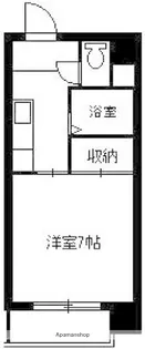 ステップイン金満【310号室】の間取り
