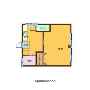 鎌田ビル【301号室】の間取り