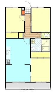 ファミール森園【2階】の間取り