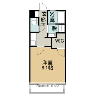 フォーシーズン宇宿【5階】の間取り