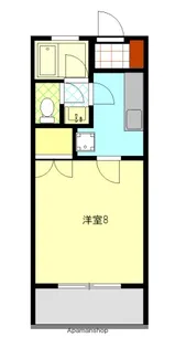 YARD HOUSE20【4階】の間取り