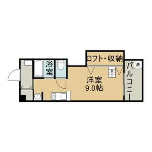 第2津曲コーポ【604号室】の間取り