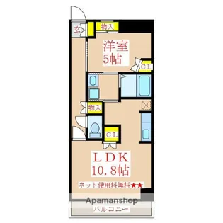 FELISTAS【4階】の間取り